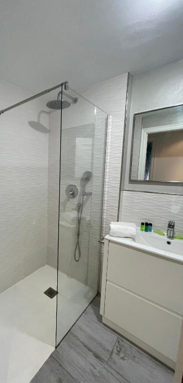 Kúpeľňa v ubytovaní Hostal Portofino