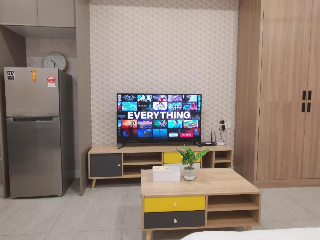 TV a/nebo společenská místnost v ubytování Bell Suite - The Premium Suite @ Sepang