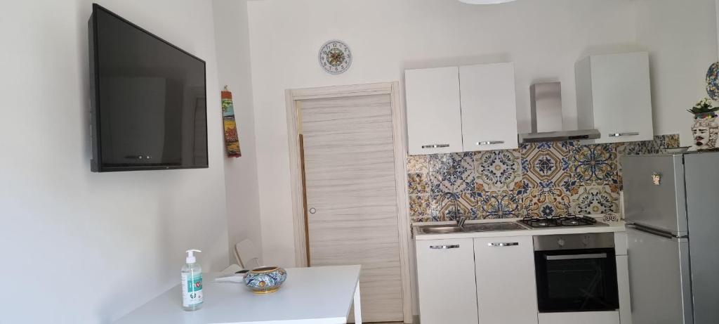Kuchyň nebo kuchyňský kout v ubytování Casa Diaz