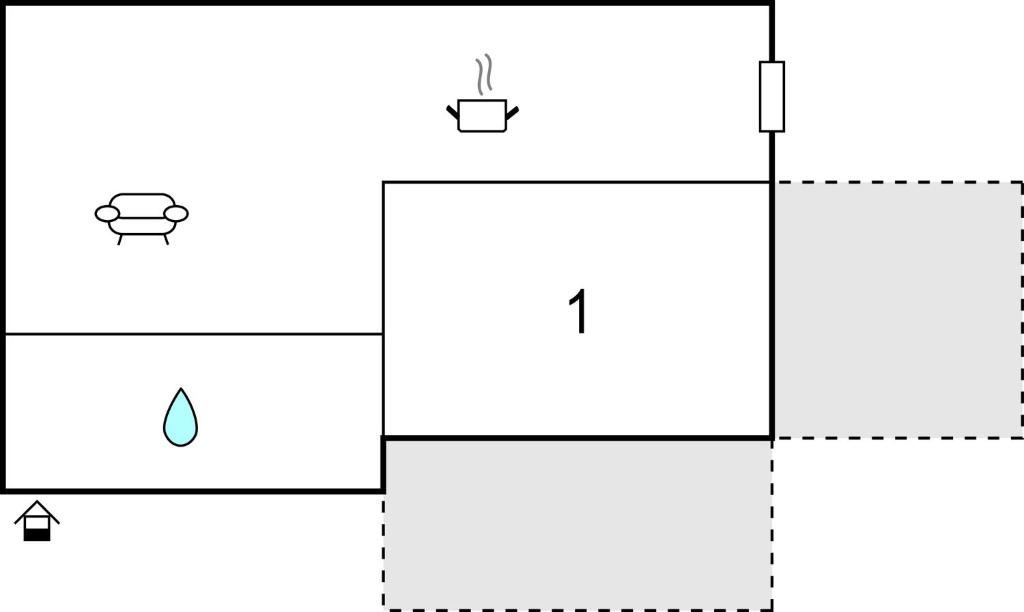 Plan piętra w obiekcie Cozy Apartment In Fazana With Wifi