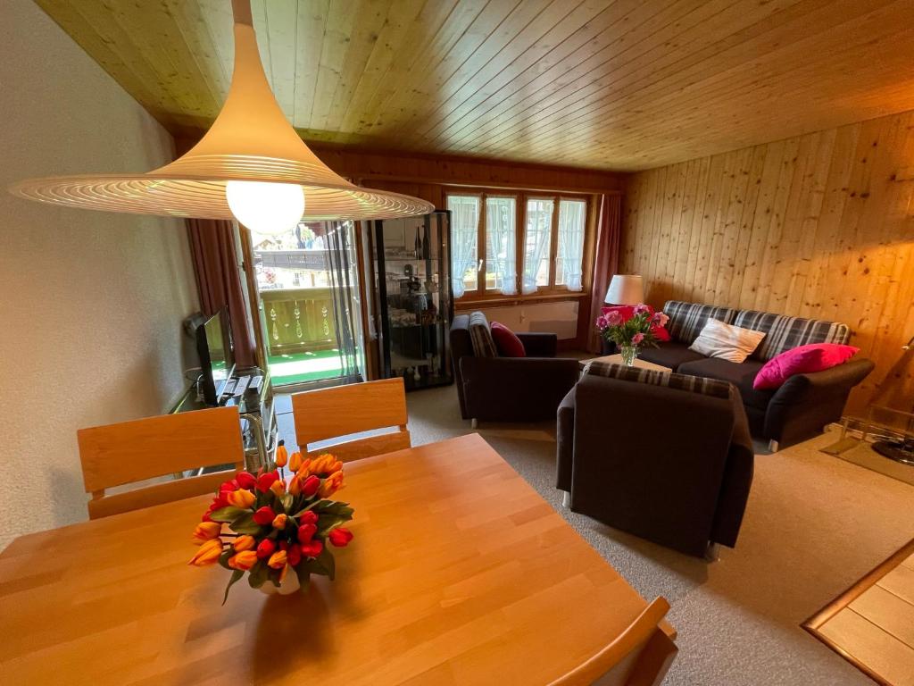 Posezení v ubytování Apartment Résidence Sonnegg - Reimers - Vogel