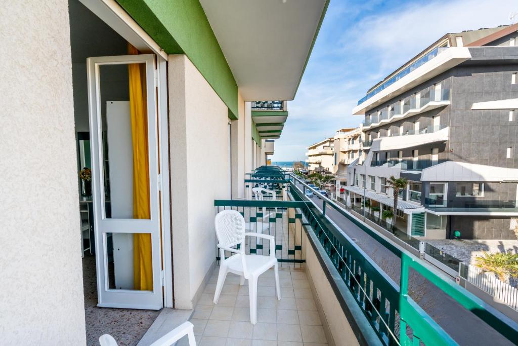 Balkón nebo terasa v ubytování Hotel Viscount