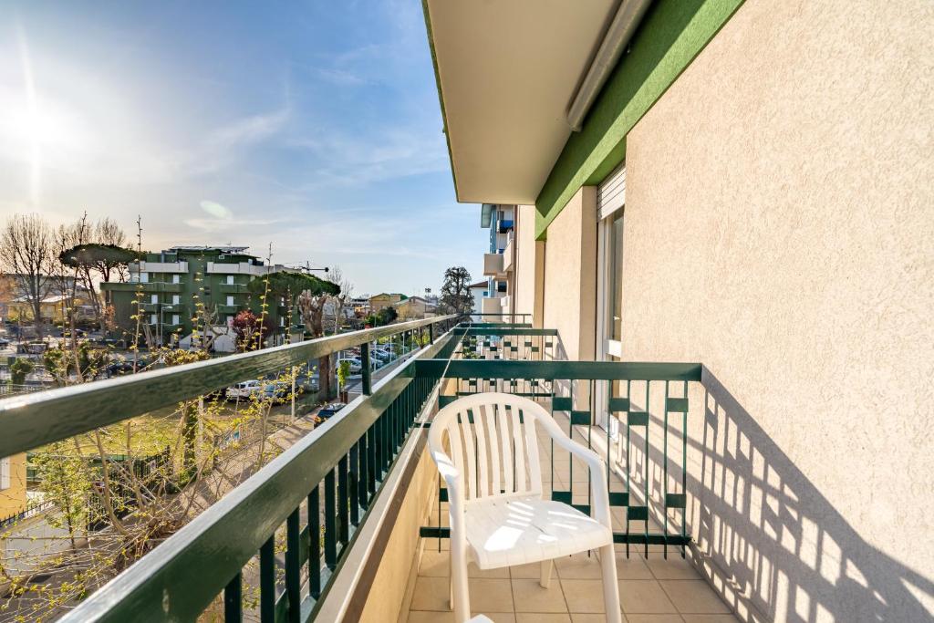 Balkón nebo terasa v ubytování Hotel Viscount