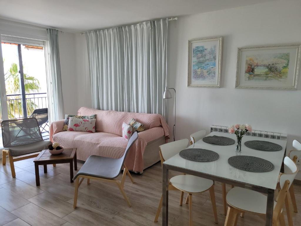 Posedenie v ubytovaní Apartamento Apolo