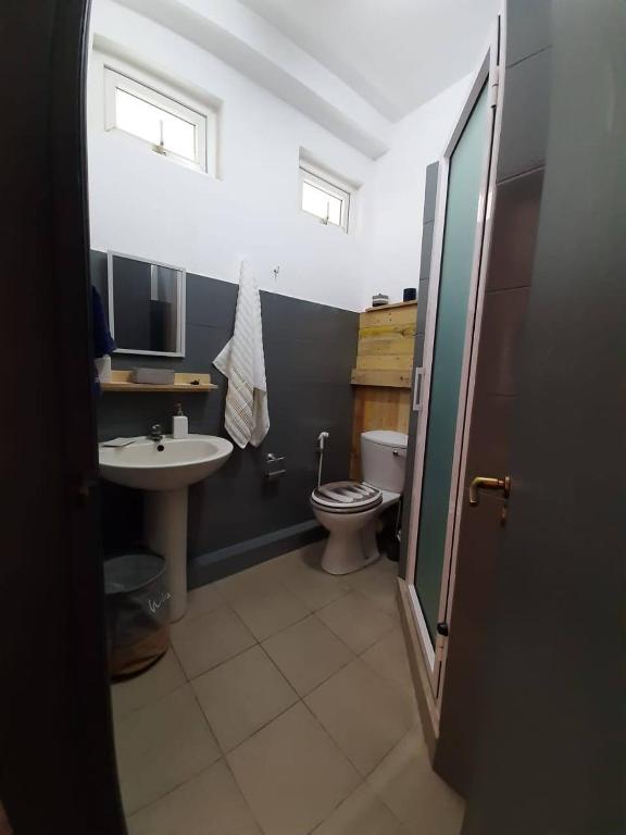 Koupelna v ubytování Eden Villa