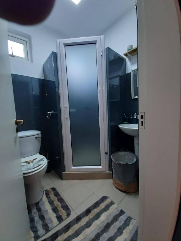 Koupelna v ubytování Eden Villa