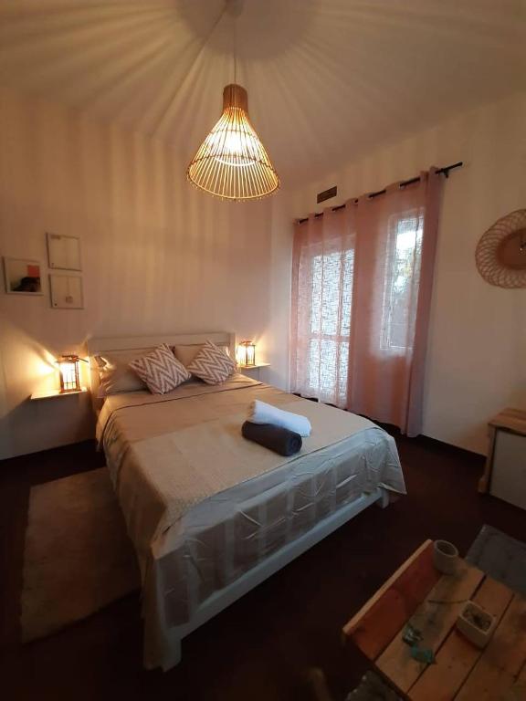 Postel nebo postele na pokoji v ubytování Eden Villa