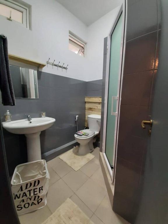 Koupelna v ubytování Eden Villa