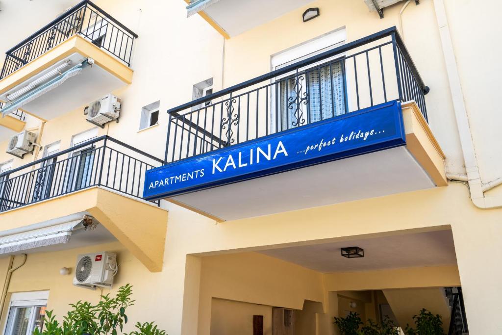 Balkón nebo terasa v ubytování Apartments Kalina