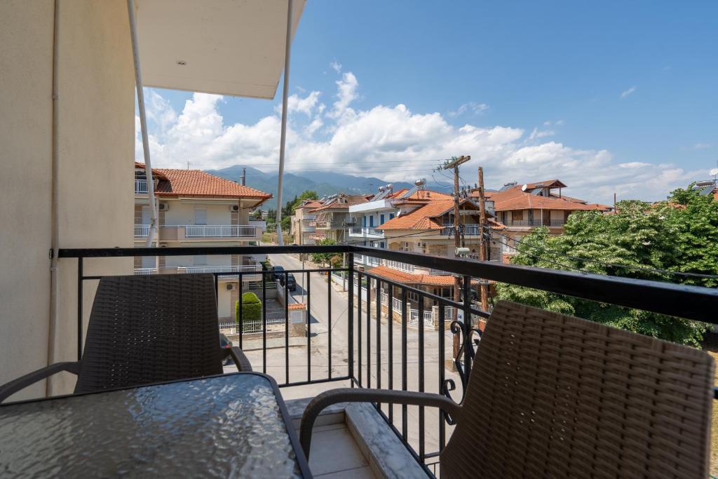 Balkón nebo terasa v ubytování Apartments Kalina