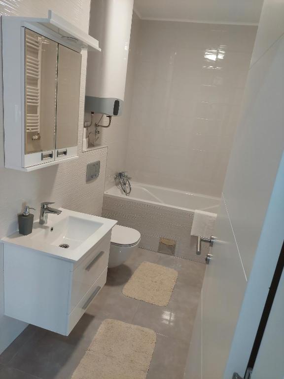 Koupelna v ubytování Apartman N&N