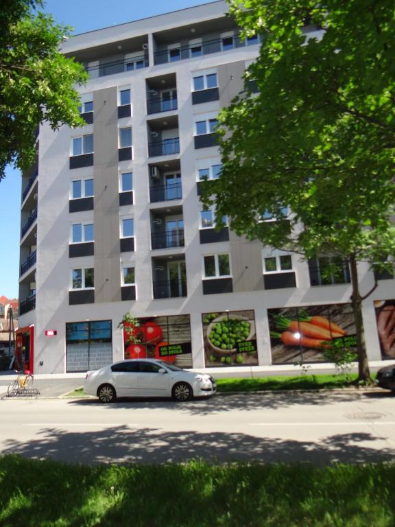 Budova, kde se apartmán nachází