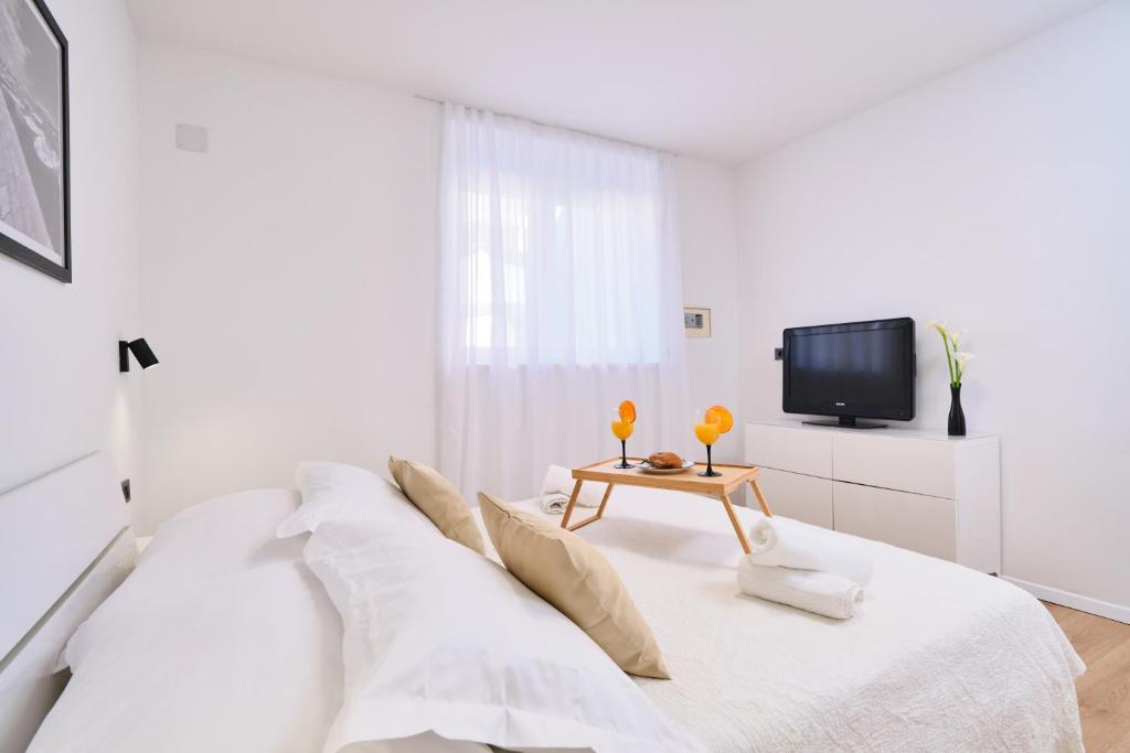 TV a/nebo společenská místnost v ubytování Holiday home South cliff