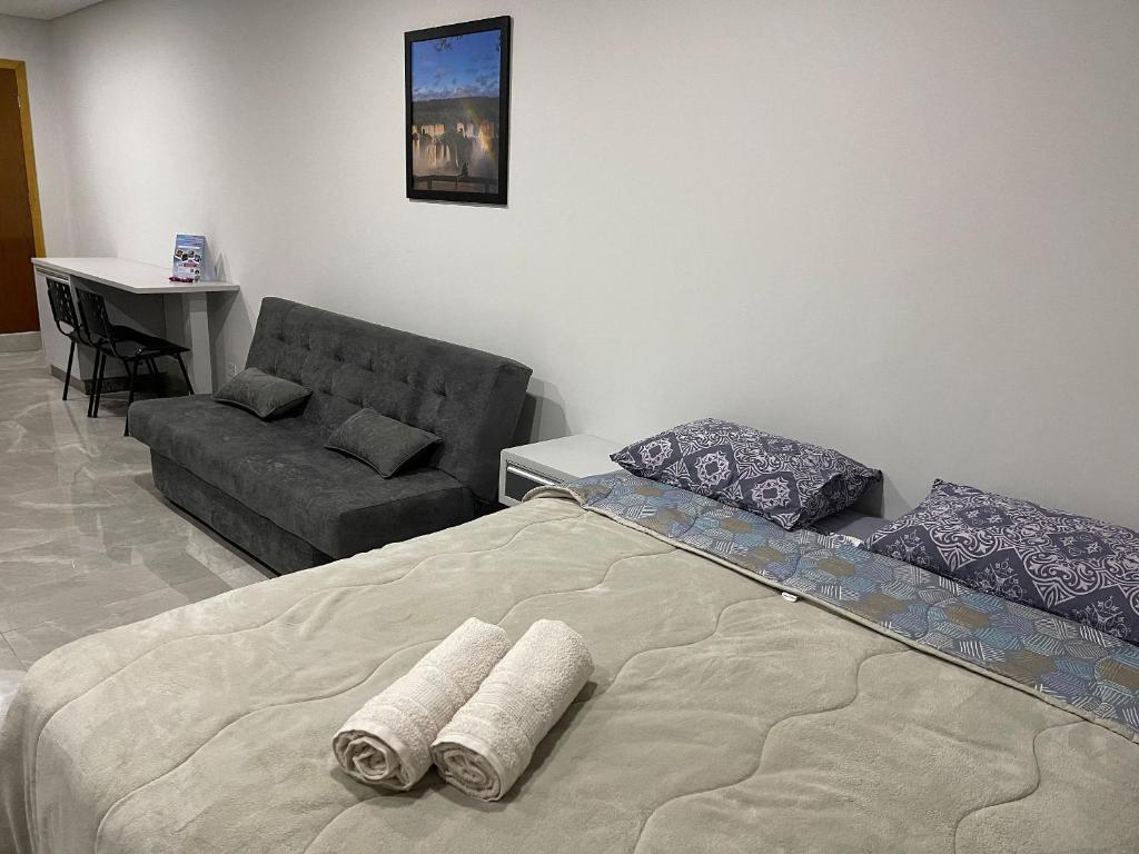 Novo apartamento Studio a poucos passos do Paraguai - Vila Portes - Studio Avec Balcon