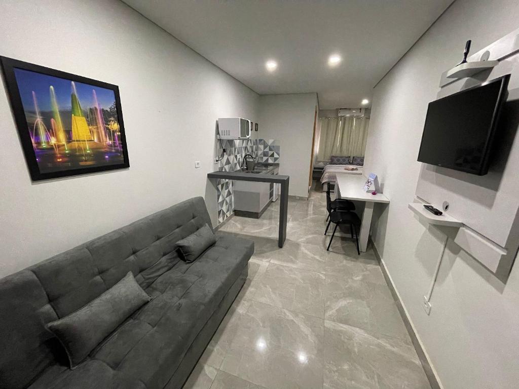 Novo apartamento Studio a poucos passos do Paraguai - Vila Portes - Appartement