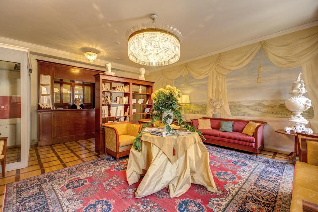 Posezení v ubytování Hotel Bigallo