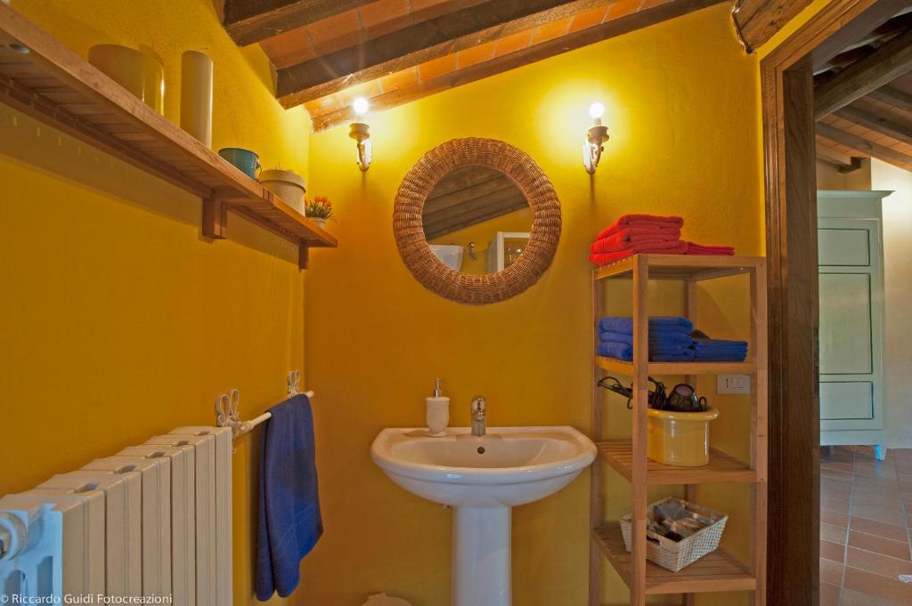 Koupelna v ubytování Bed and breakfast Casa Formica