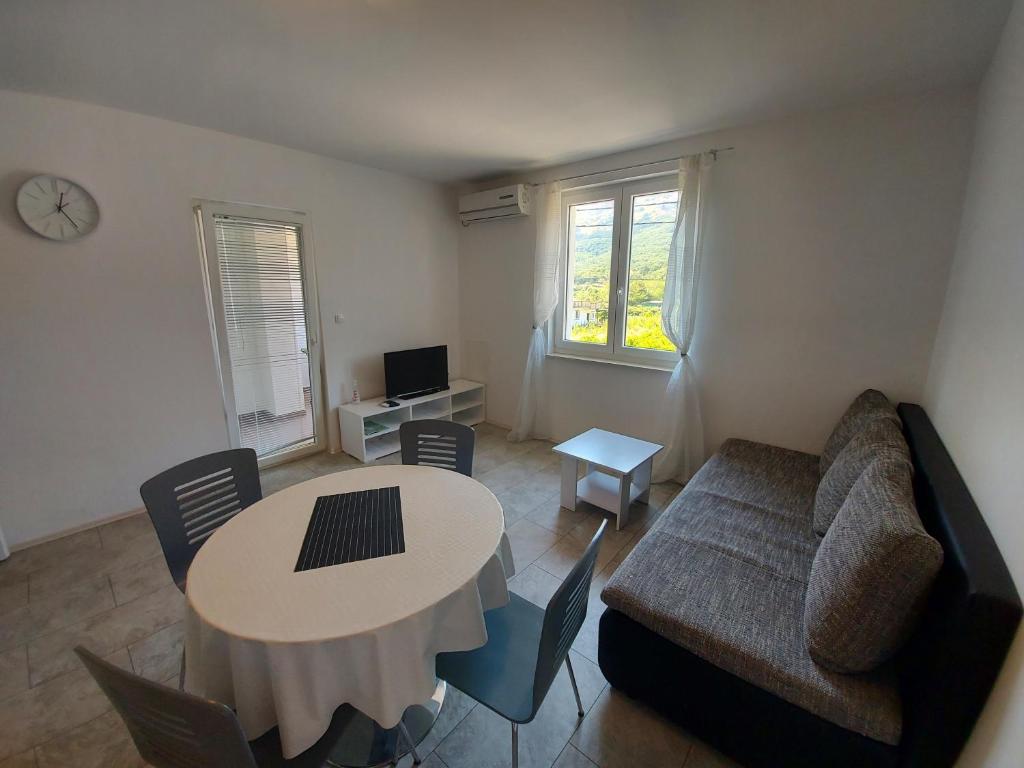 Posezení v ubytování Apartments Marija