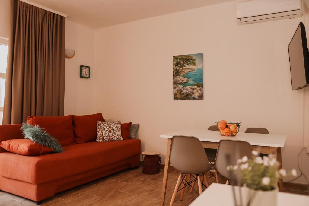 Posedenie v ubytovaní Apartments Prce
