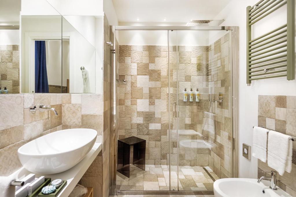 Koupelna v ubytování Iblaresort Boutique Hotel