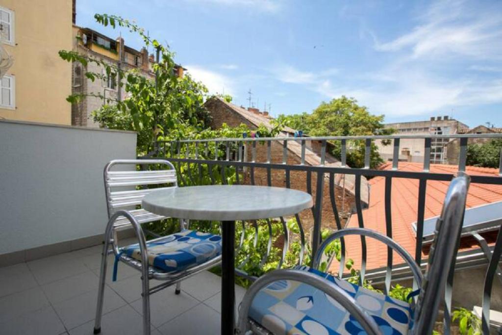 Balkón alebo terasa v ubytovaní Apartments Centrum Split