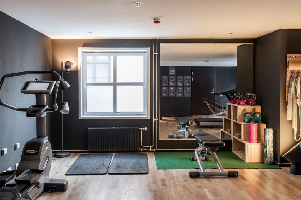 Fitness centrum a/nebo fitness zařízení v ubytování Comfort Hotel Trondheim