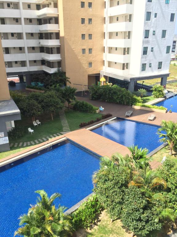 The swimming pool at or close to D Wharf Port Dickson Private Condo Waterfront