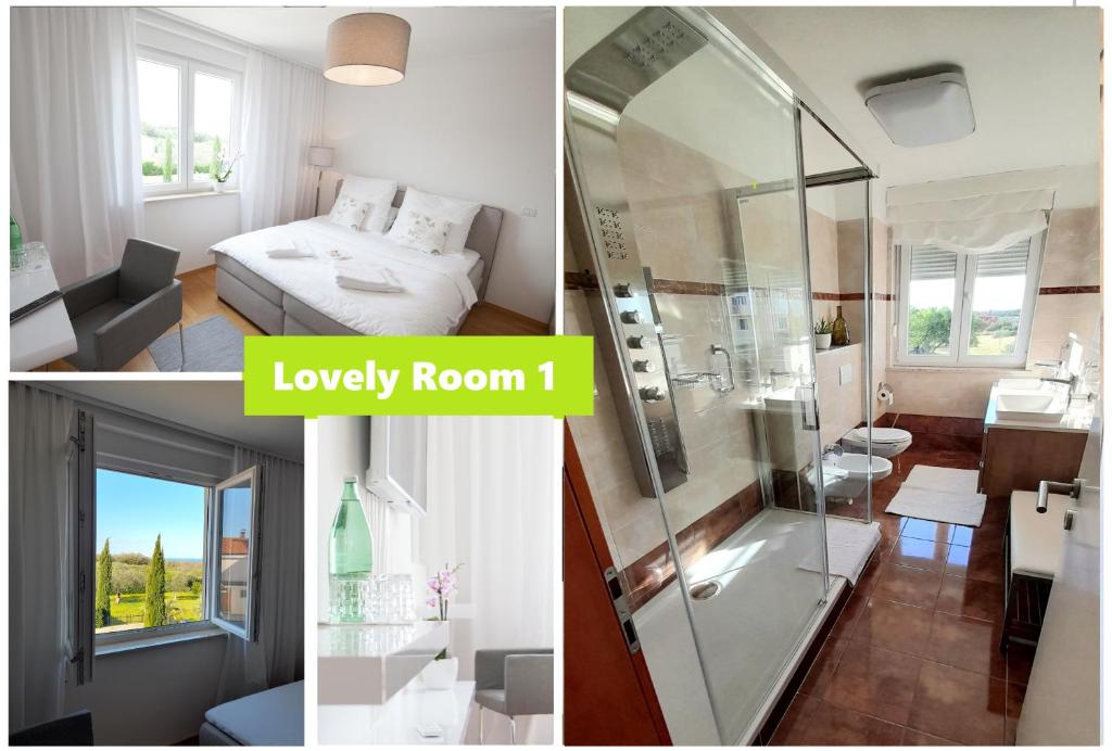 Ванна кімната в Lovely Rooms Rovinj