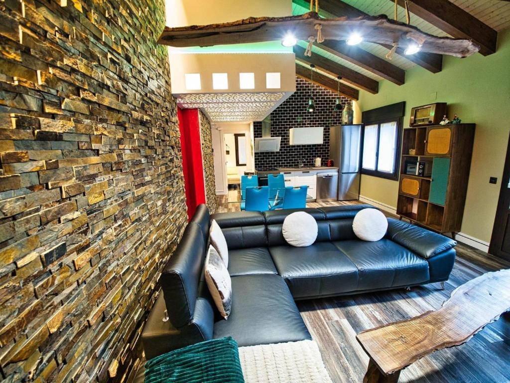 Posezení v ubytování Apartamentos Valle de Ordesa-Torla