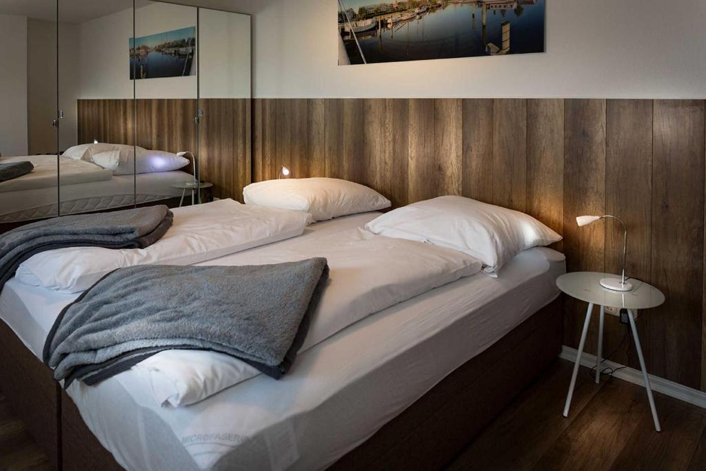 Llit o llits en una habitació de Apartment Inge