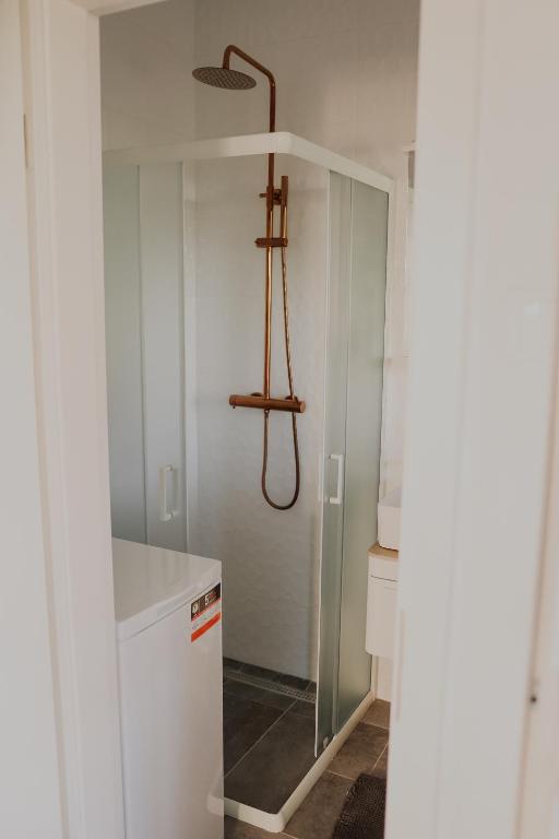 Kúpeľňa v ubytovaní Apartmani Rafaela