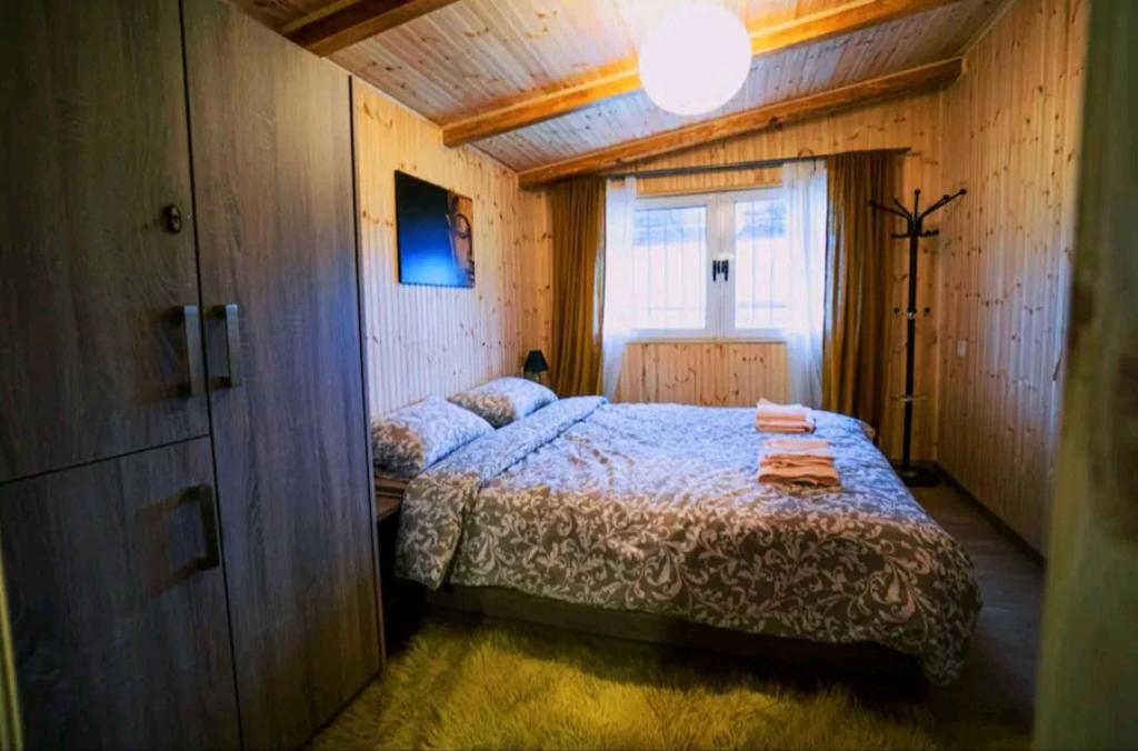 Krevet ili kreveti u jedinici u okviru objekta The Happy Cottage