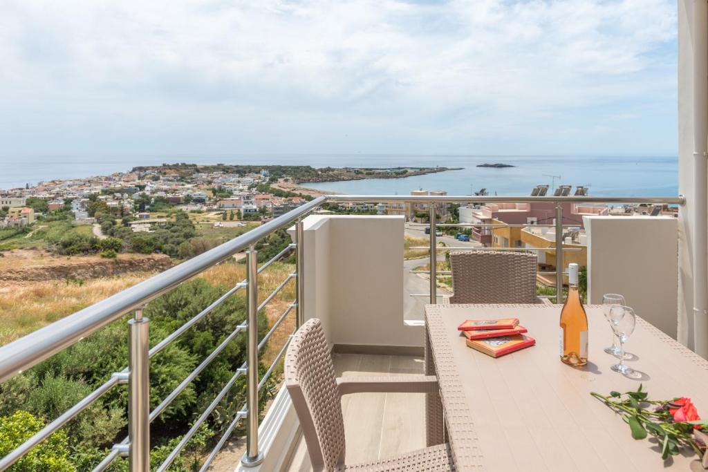 Balkón nebo terasa v ubytování Allview apartments