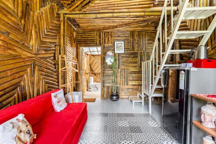 Posezení v ubytování Vagatorian - Stylish Luxury Designer Cottages