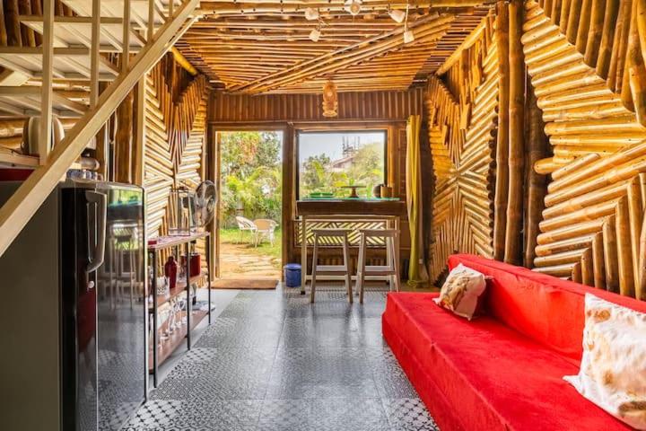 Posezení v ubytování Vagatorian - Stylish Luxury Designer Cottages