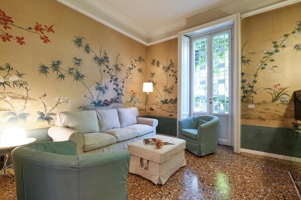 Posedenie v ubytovaní Villa Frascati with garden - City Life