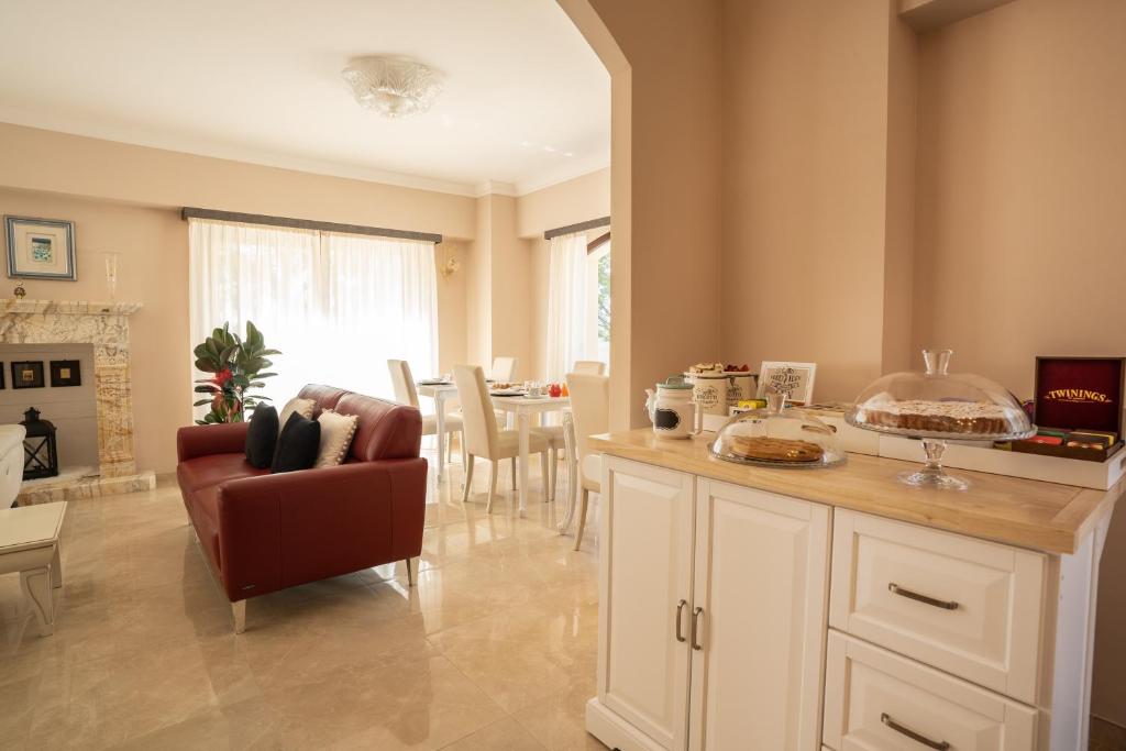 Kuchyň nebo kuchyňský kout v ubytování Il Castellaccio Bed & Breakfast
