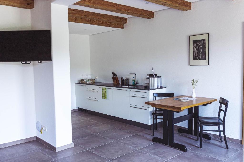 Kuchnia lub aneks kuchenny w obiekcie Goldberg Appartement