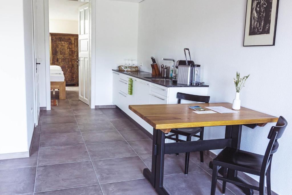 Kuchnia lub aneks kuchenny w obiekcie Goldberg Appartement