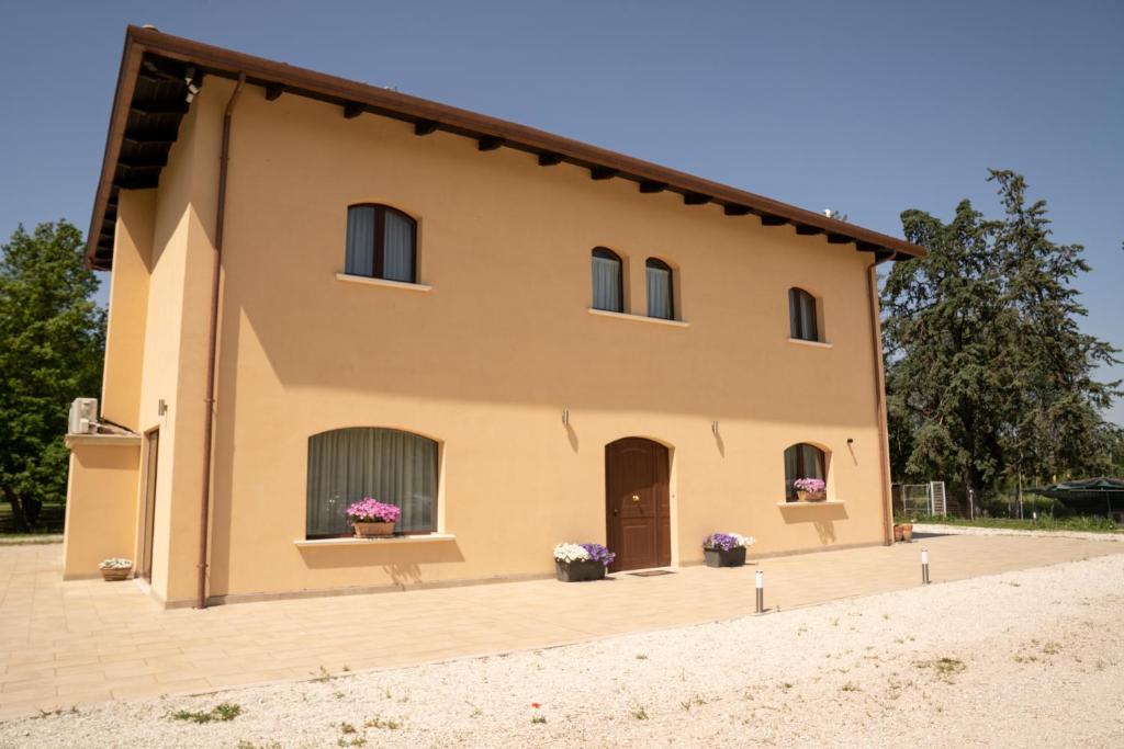 Budova, kde se bed and breakfast nachází