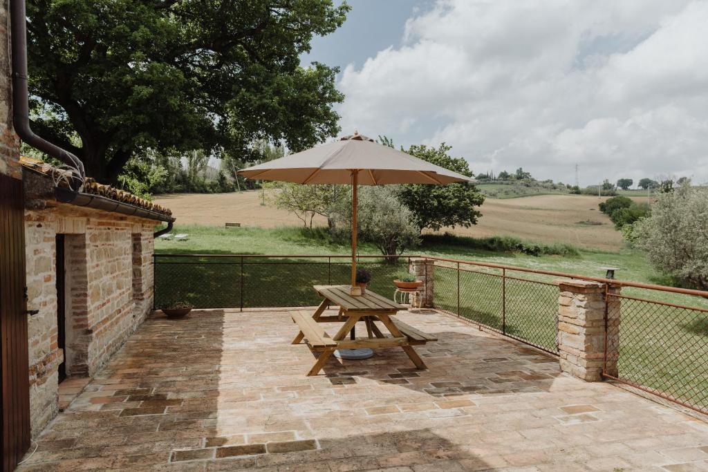 Zahrada ubytování Agriturismo Qui Voglio