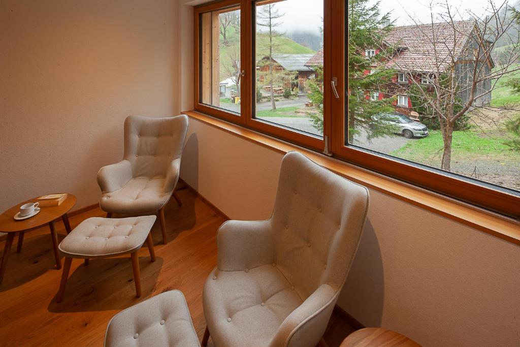 Posezení v ubytování Sonnenhof Appartements