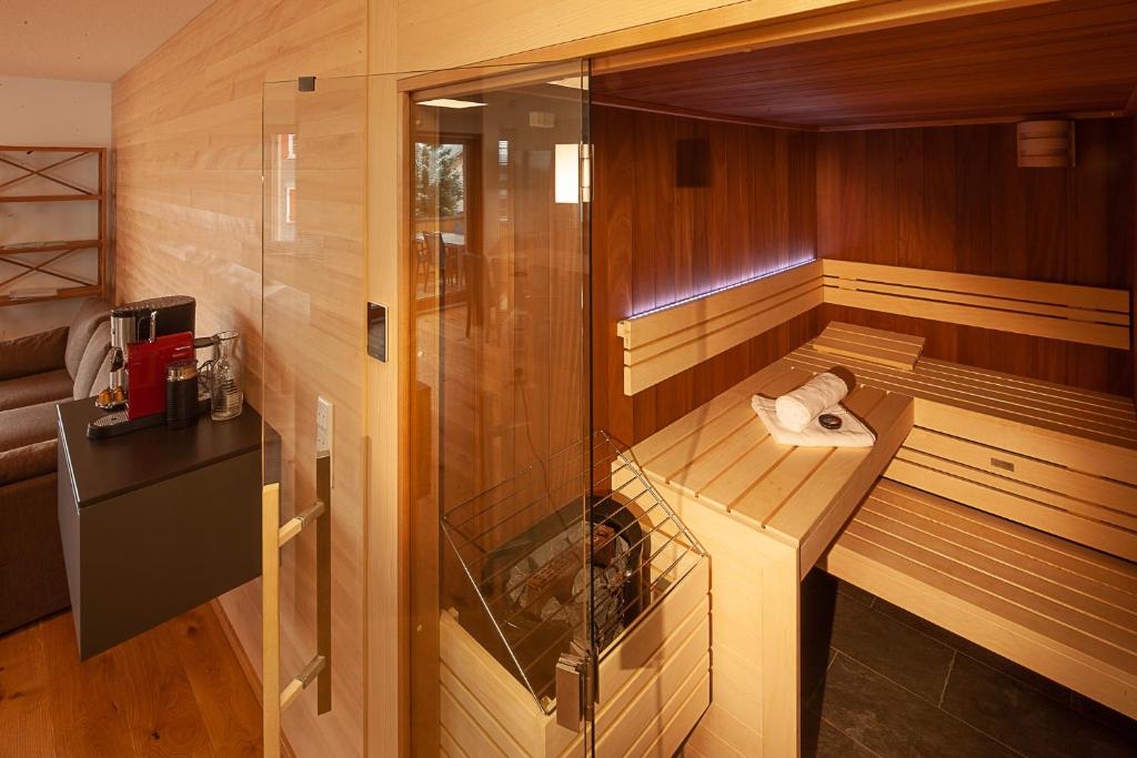 Posezení v ubytování Sonnenhof Appartements