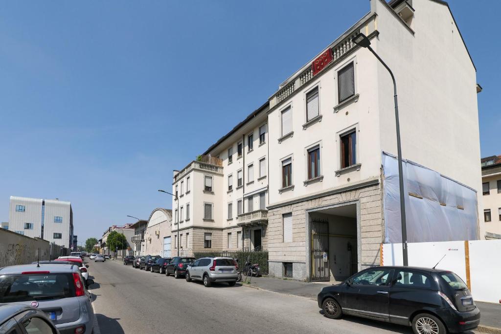 Budynek, w którym mieści się apartament