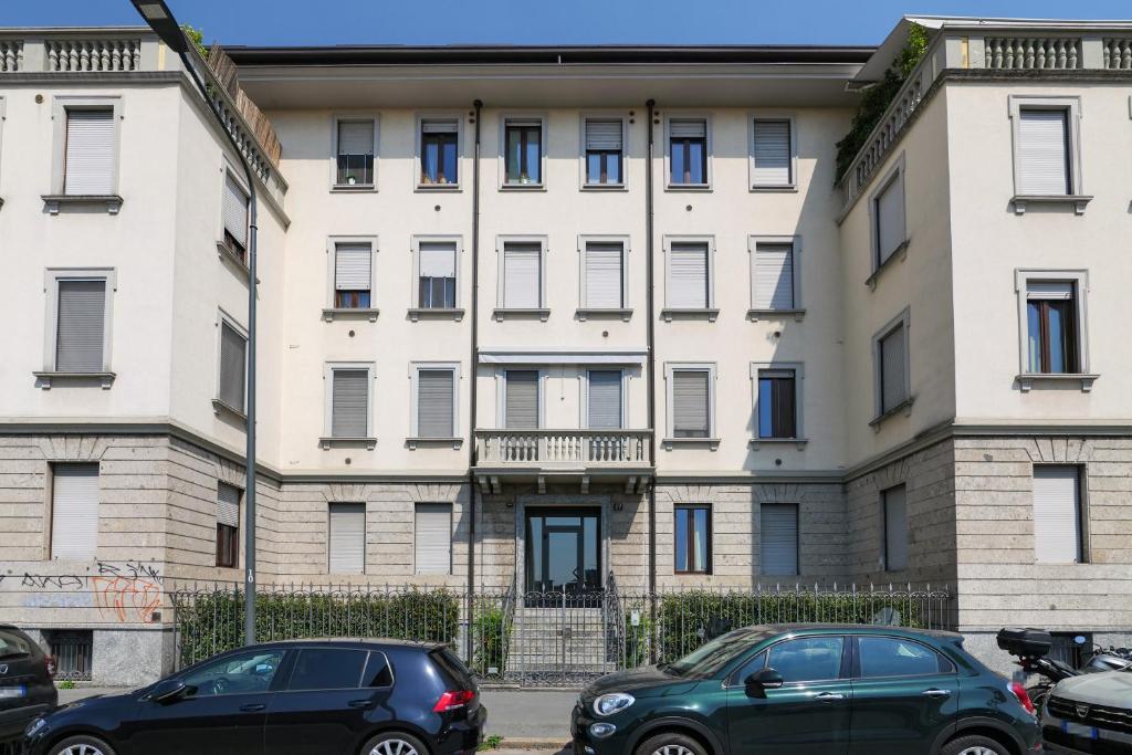 Budynek, w którym mieści się apartament