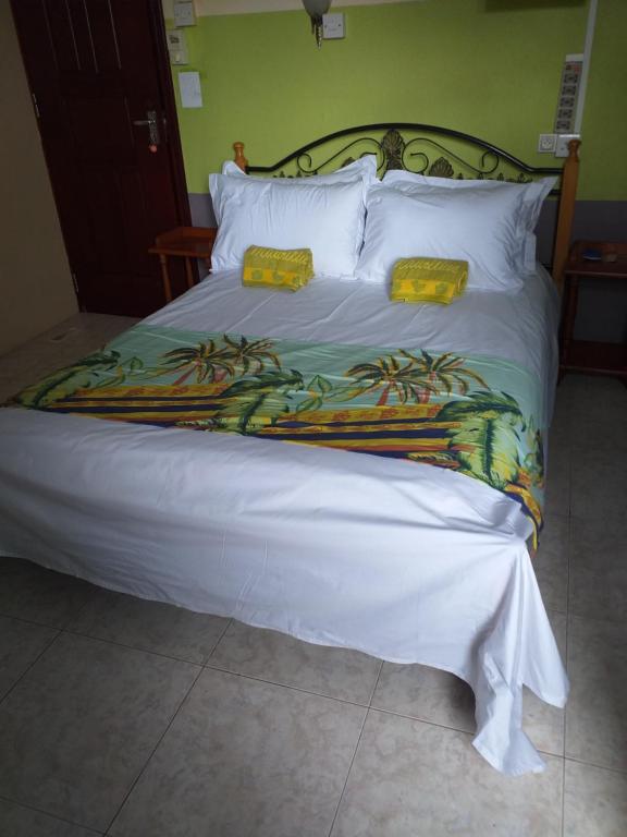 Postel nebo postele na pokoji v ubytování Tyvabro Guesthouse