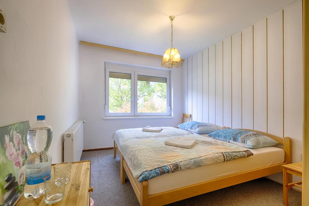 Postel nebo postele na pokoji v ubytování Apartments and Rooms Banić