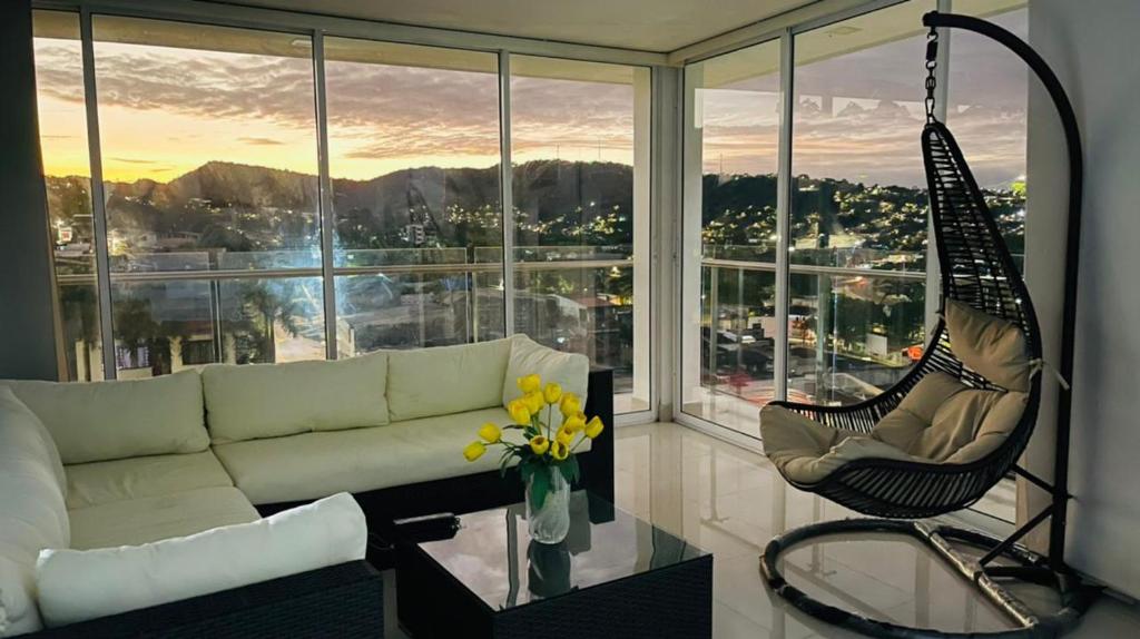 Zona de estar de HOTEL A1 EXPRESS