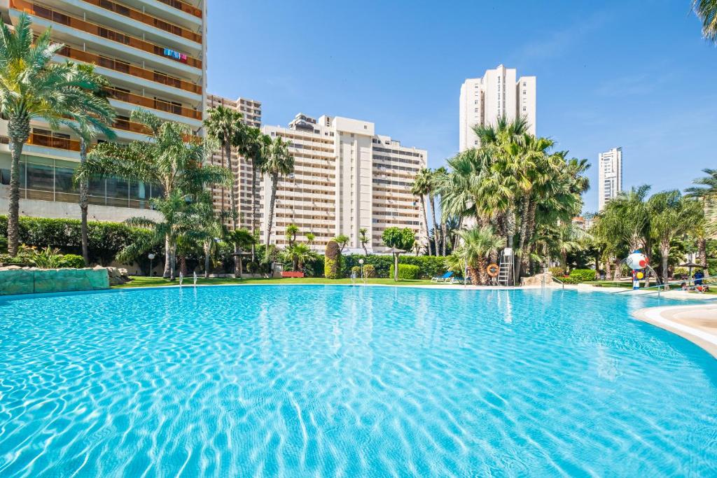 Басейн в Gemelos 22 Resort Apartment 3-18-B Levante Beach або поблизу