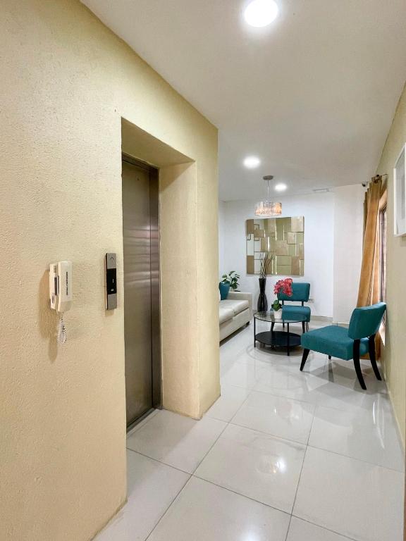 Posezení v ubytování Apartamento en zona privilegiada de Santo Domingo RD